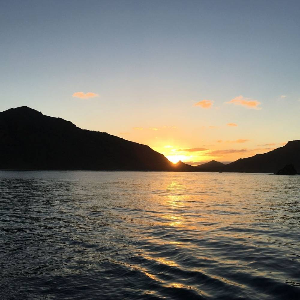 Night sea - background picture